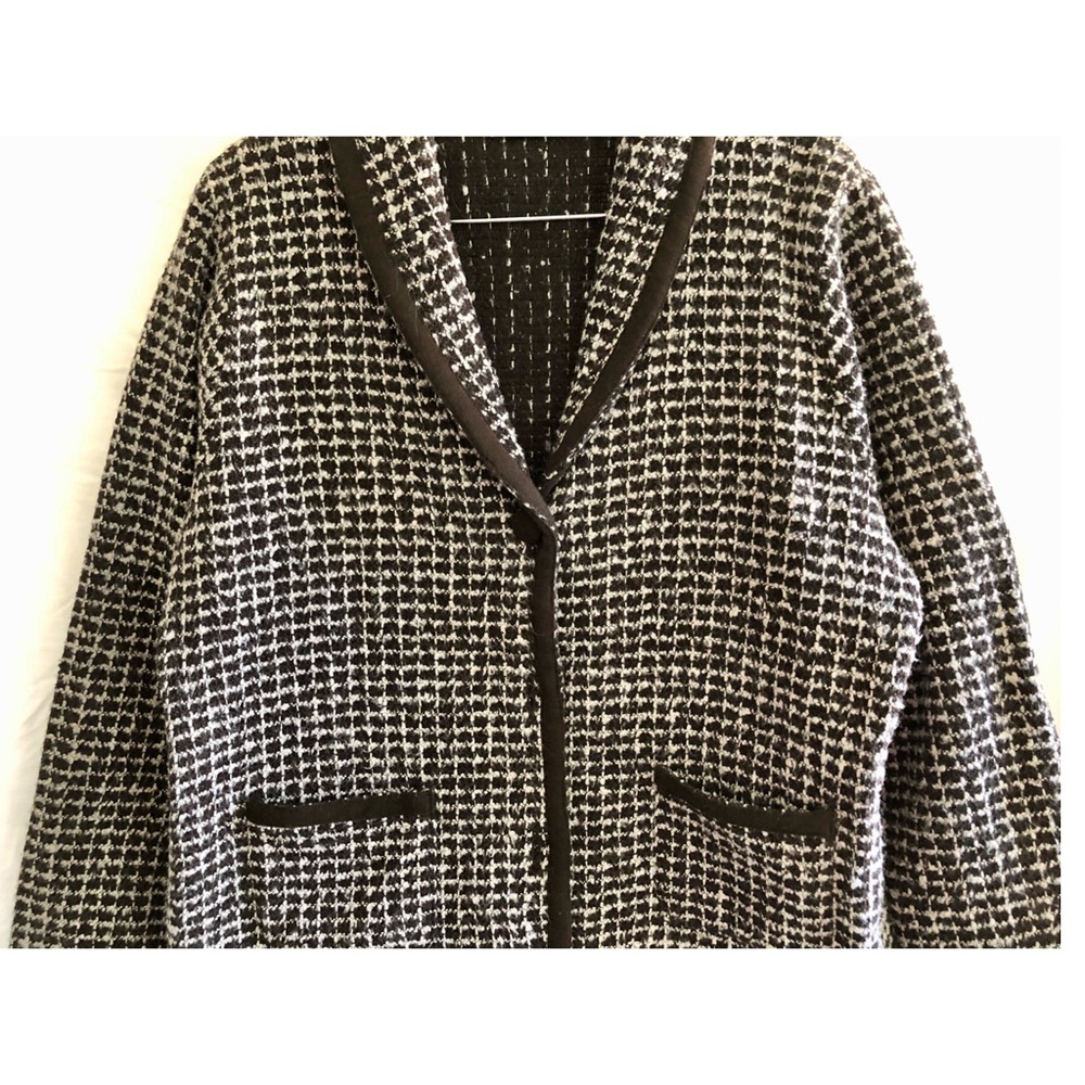 British!🇬🇧Plus Boucle Tweed Jacket